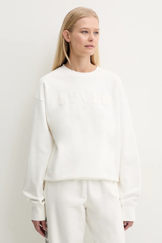 

Хлопковая толстовка Pinko, белый
