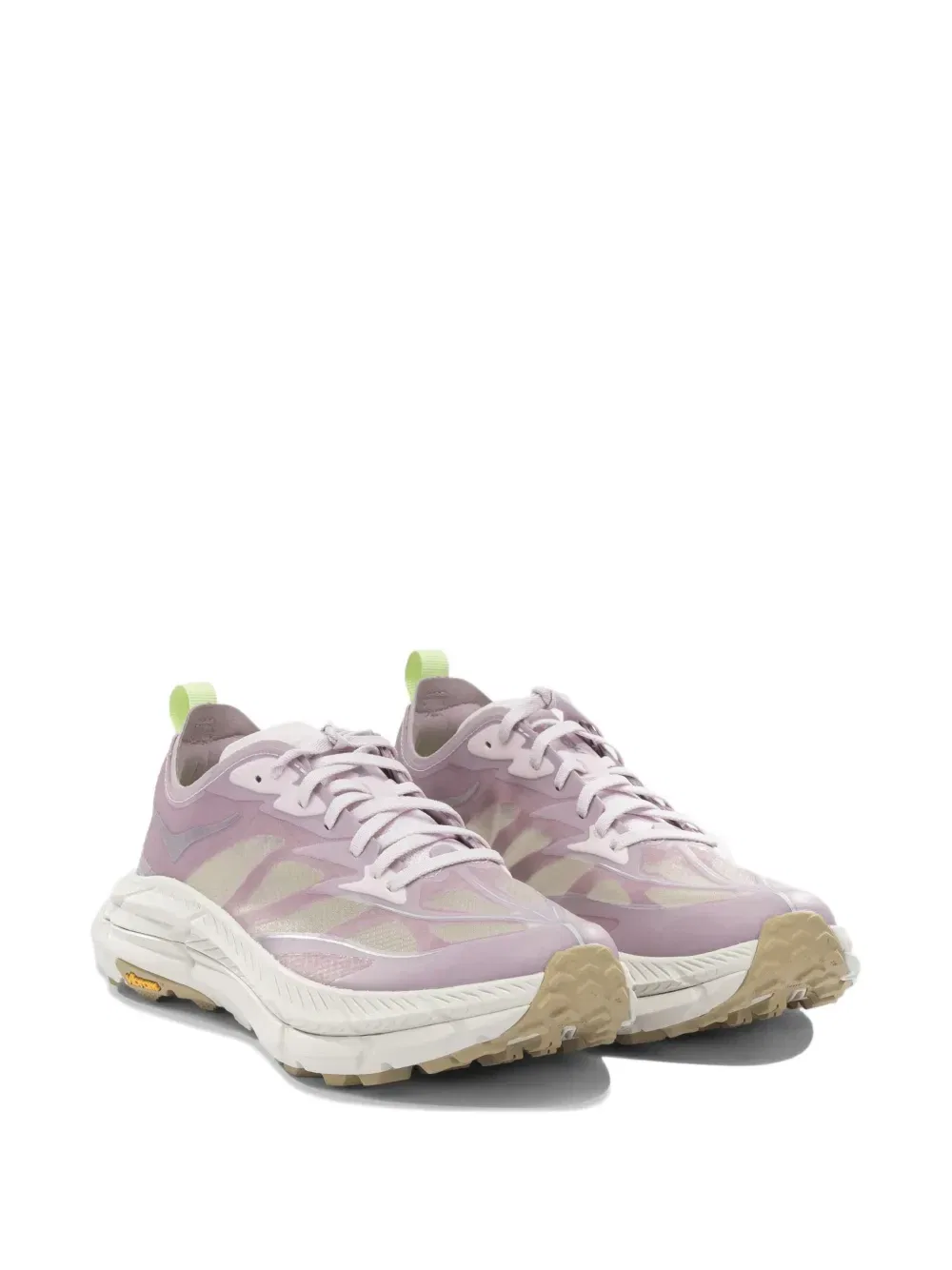 Кроссовки Mafate Speed 4 Lite с панельным дизайном HOKA, розовый — фото 2