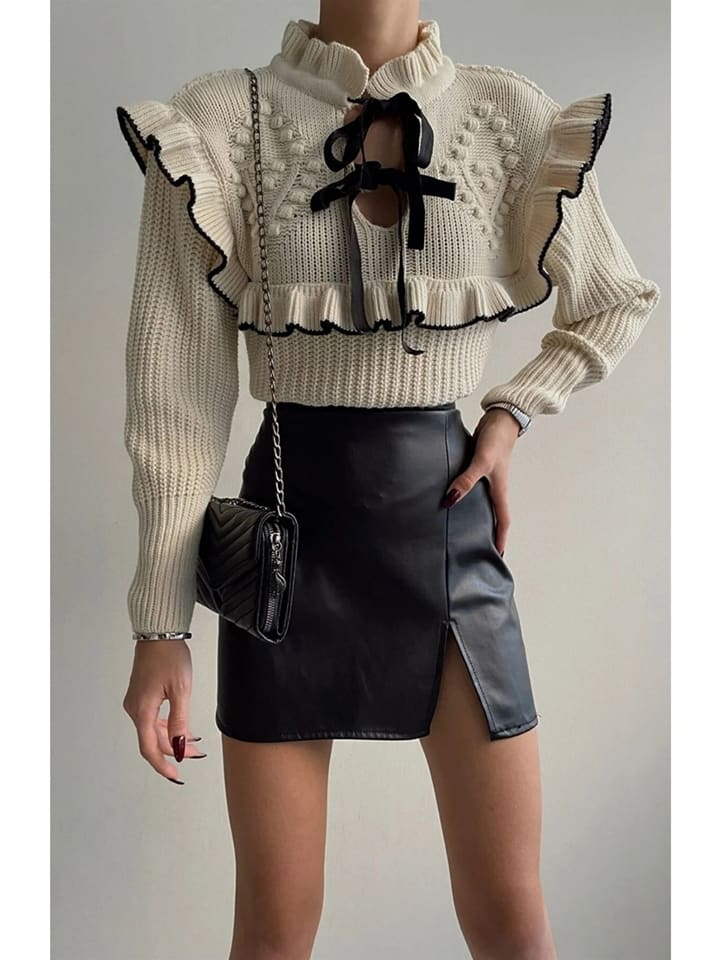 

Свитер кремового цвета Happiness Istanbul