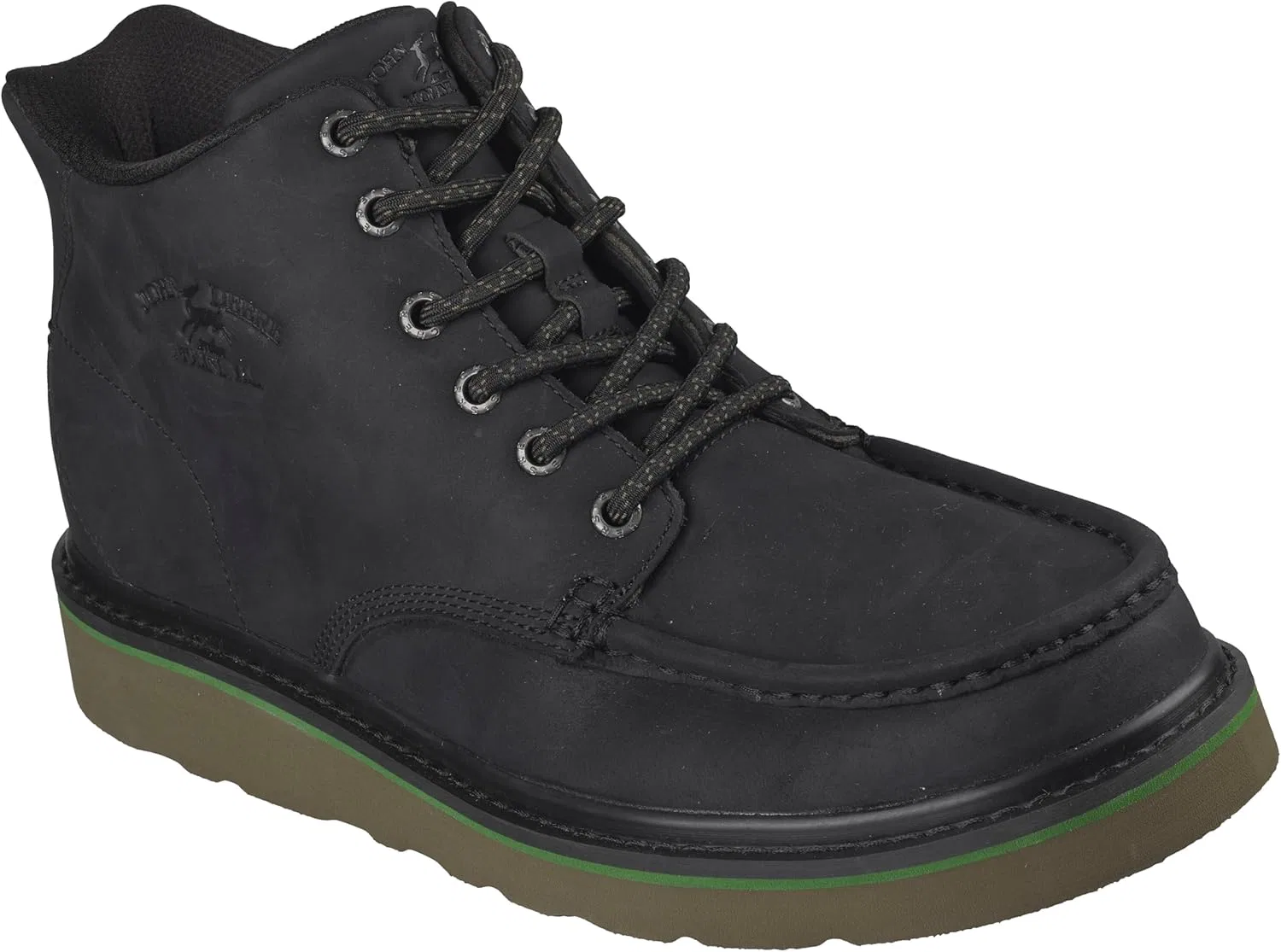 Мужские защитные туфли Skechers John Deere Brockman 2.0 Moc Toe на шнуровке, Black