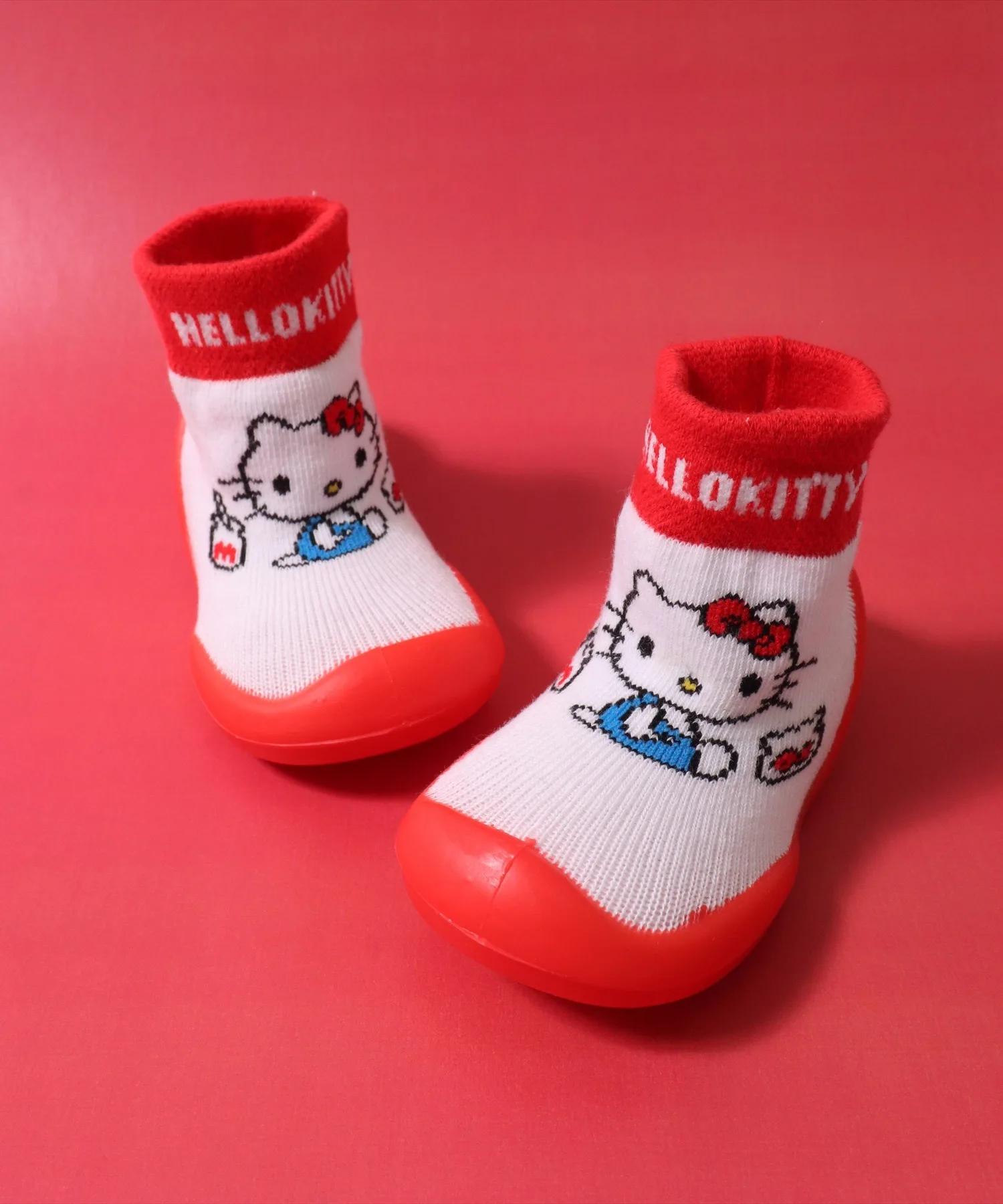 Детские сандали для малышей с антискользящей подошвой sanrio Disney красные