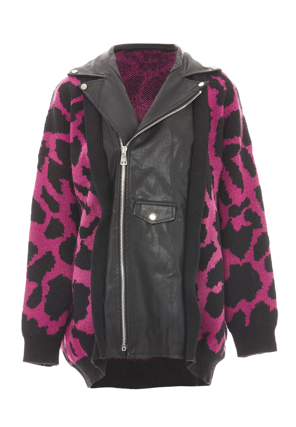

Толстовка NAEMI Strickjacke, фиолетовый черный