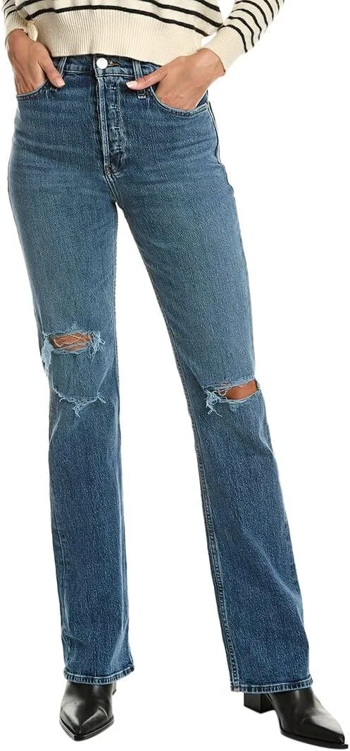 

Hudson Womens Faye Ultra High-Rise Bootcut Jean