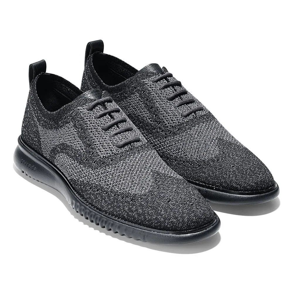 Оксфордские туфли Cole Haan 2.Zero Grand Stitchlite, черный — фото 2