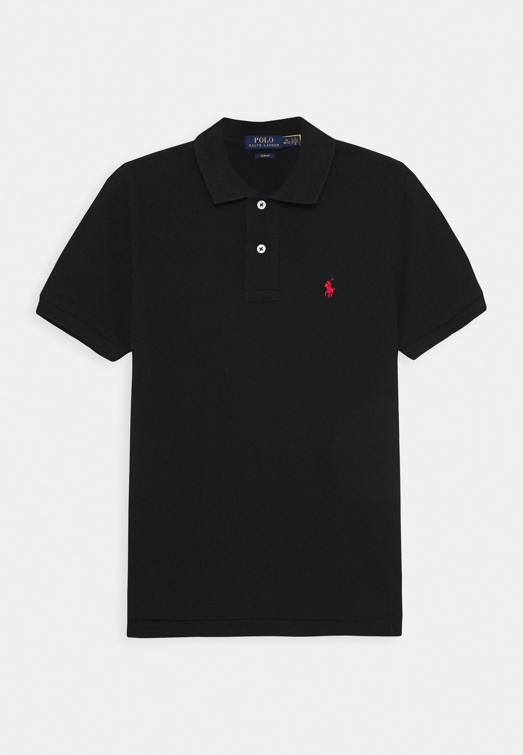 

Рубашка-поло CUSTOM FIT Polo Ralph Lauren, цвет black