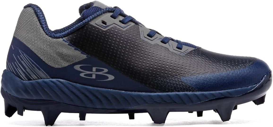 

Футбольные бутсы Boombah Men's Impulse PureKnit Molded - различные цвета - разные размеры, синий/угольный/темно-синий