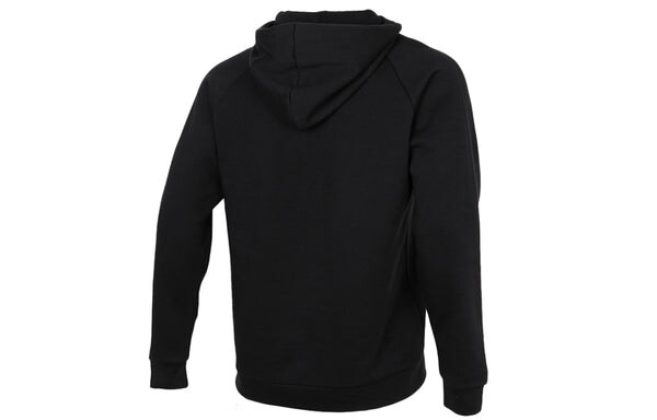 Толстовка adidas originals 3d Trefoil Hood Logo Printing Fleece Lined Stay Warm Sports Black, черный — фото 2