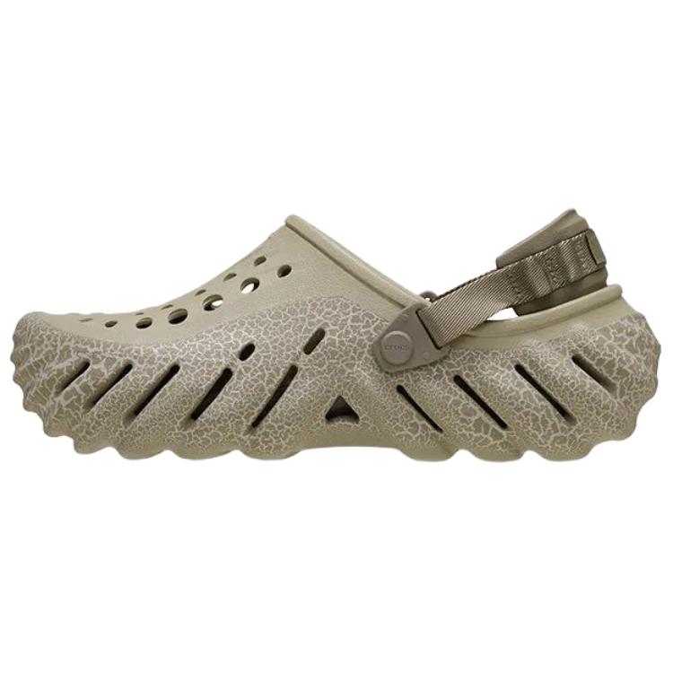 Crocs Мужские сабо Bobo Boulder, серо-коричневые