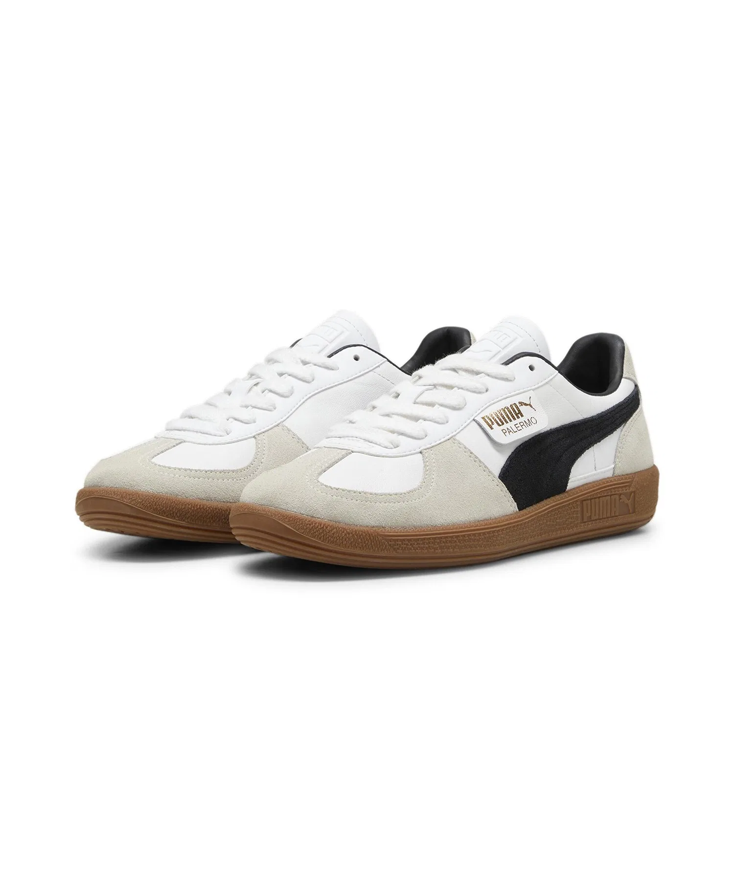 Мужские кроссовки PUMA Palermo из кожи белые