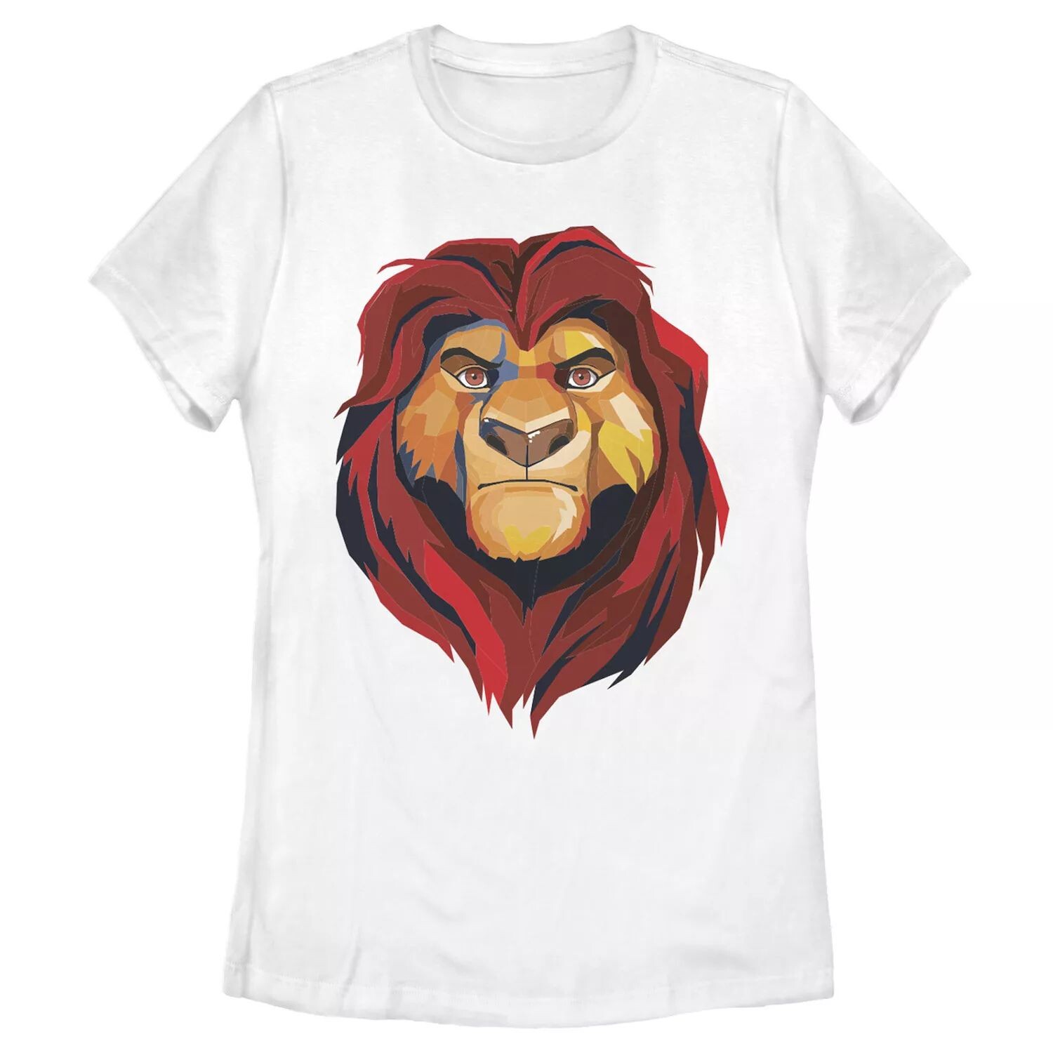 

Футболка Disney's The Lion King Junior с рисунком Mufasa Licensed Character, белый