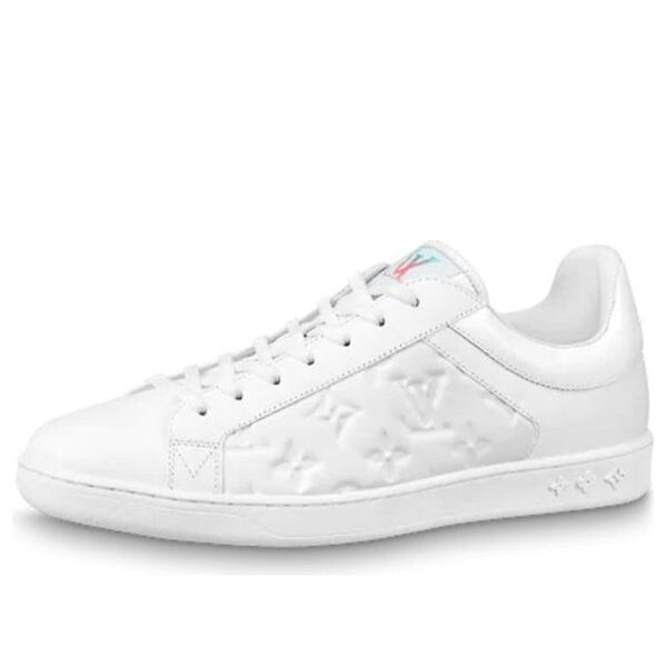 

Кроссовки luxembourg sneakers 'white monogram with colorful logo' Louis Vuitton, белый