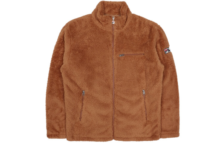 

Бархатная куртка унисекс FILA, цвет Brown