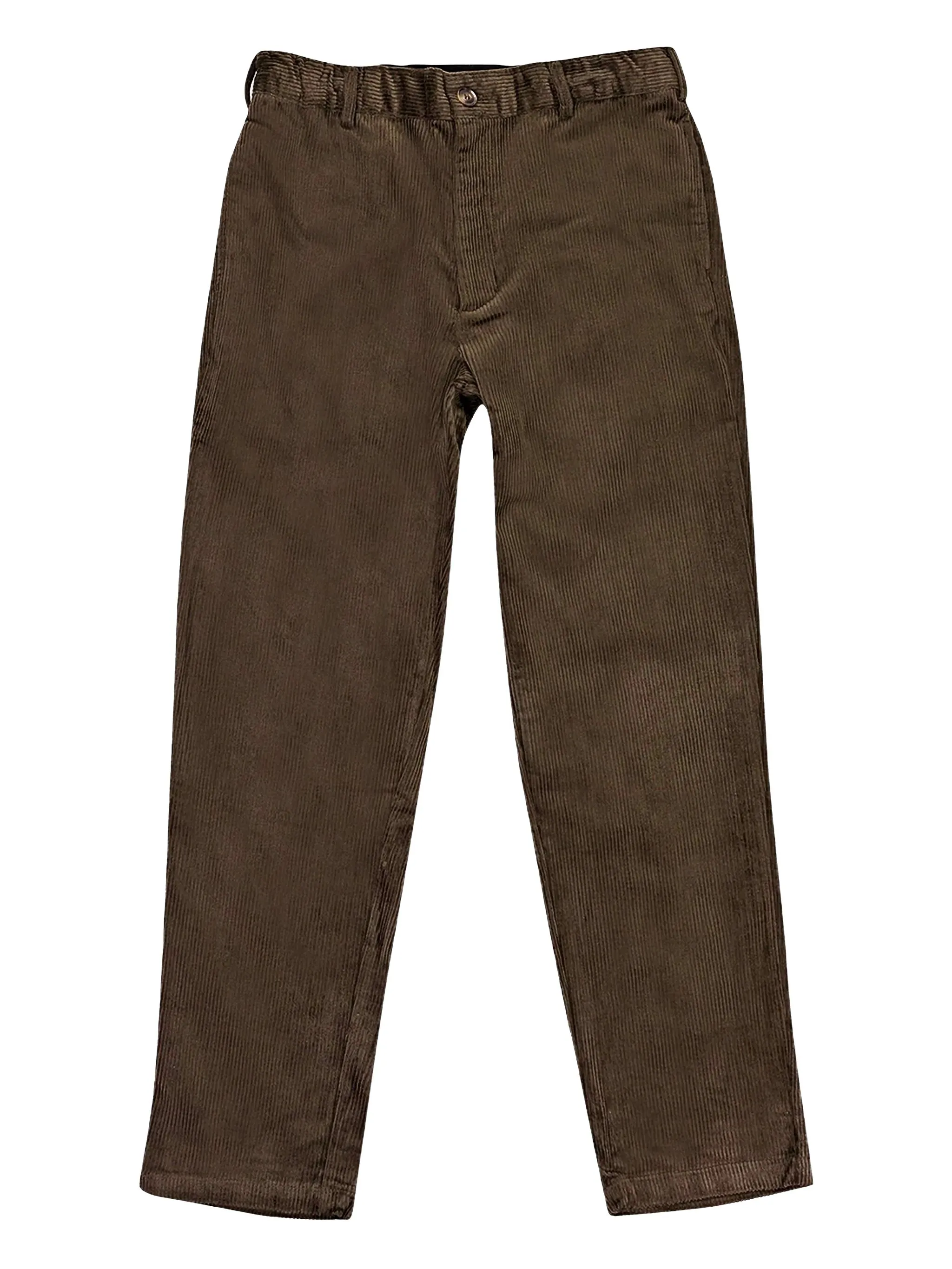 

Вельветовые брюки прямого кроя Sinclair, коричневый