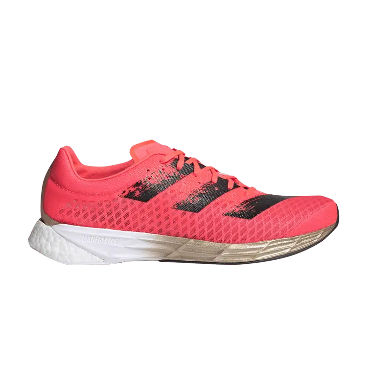 

Кроссовки Adizero Pro 'Signal Pink Black', розовый