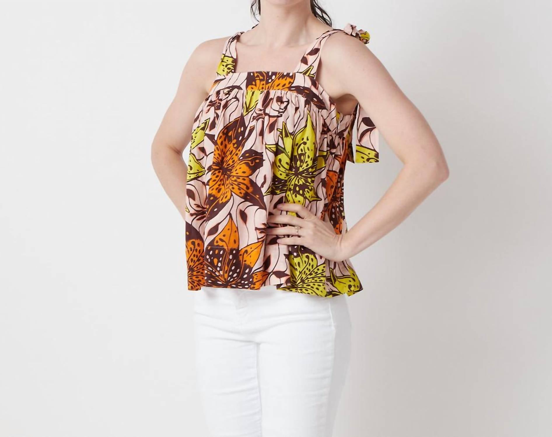 

Африканский топ с принтом V de Vinster, Print