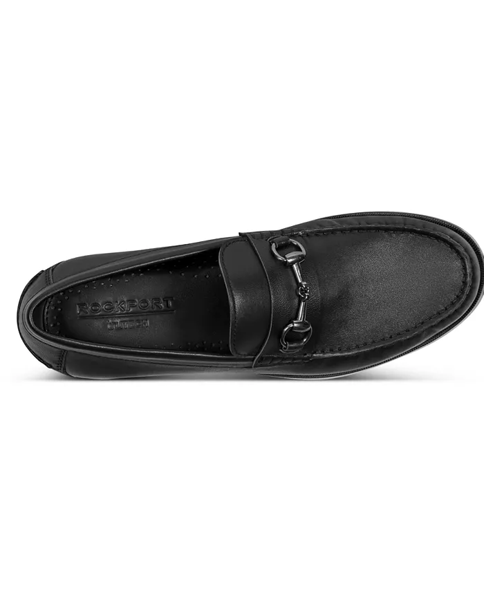 Мужские белые классические лоферы с пряжкой на подкладке Rockport — фото 3