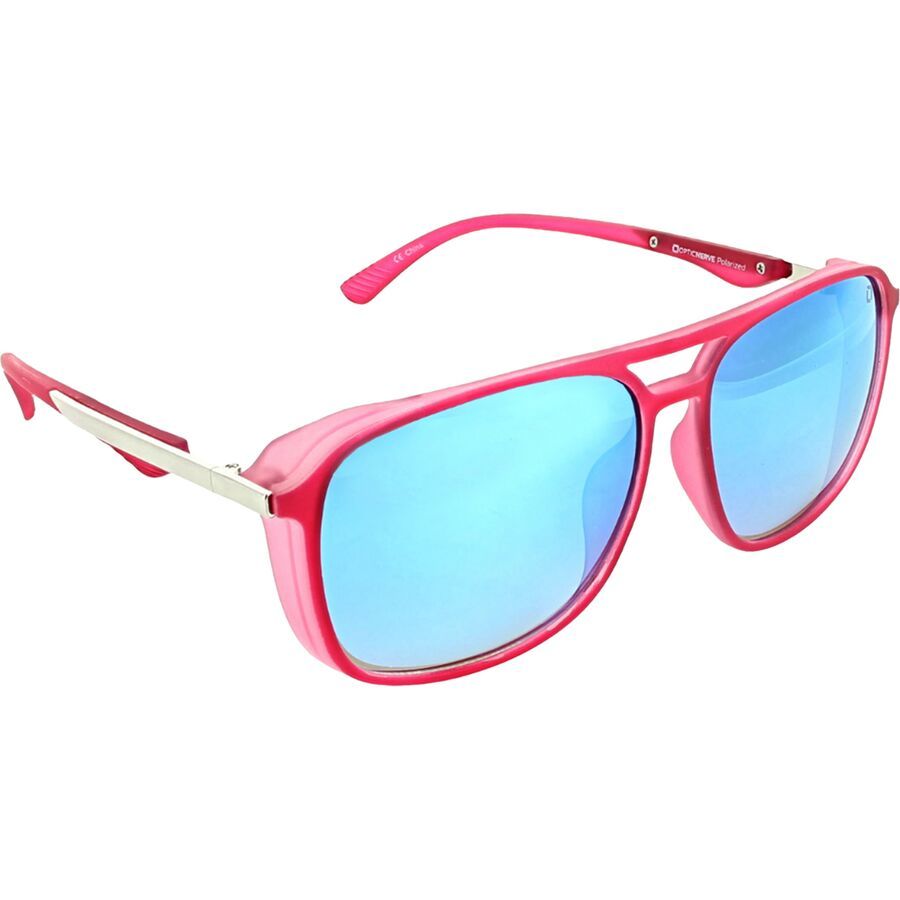 

Солнцезащитные очки Optic Nerve Cousin Polarized Optic Nerve, Crystal Pink/Polarized Smoke Lens Blue Mirror