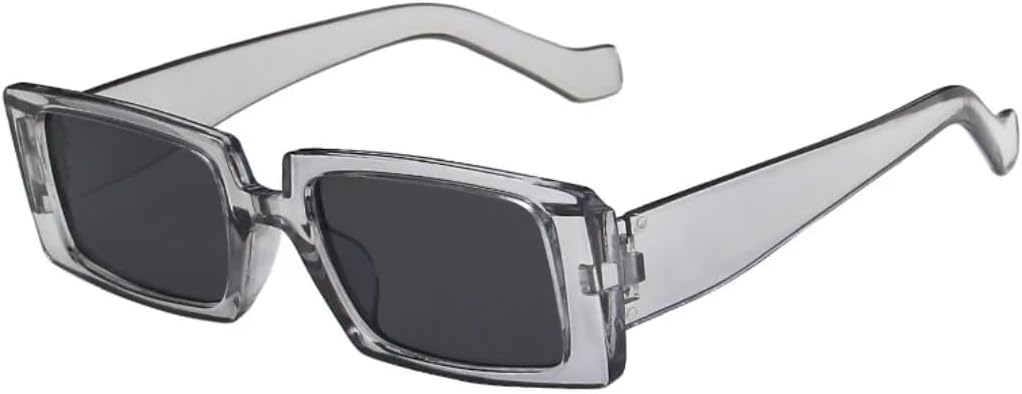 

Солнцезащитные очки с защитой UV400 | Маленькая оправа, линзы конфетного цвета | Для женщин и мужчин, для занятий спортом на открытом воздухе и вождения DSVIGF, Gray Gray