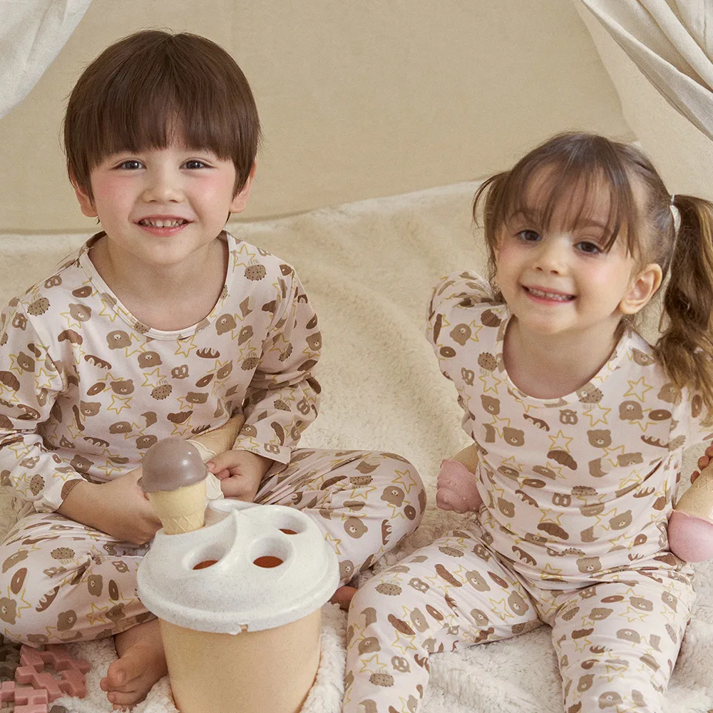 Комплект детского домашнего белья с длинным рукавом Softkin Buddy от Dossy — фото 4