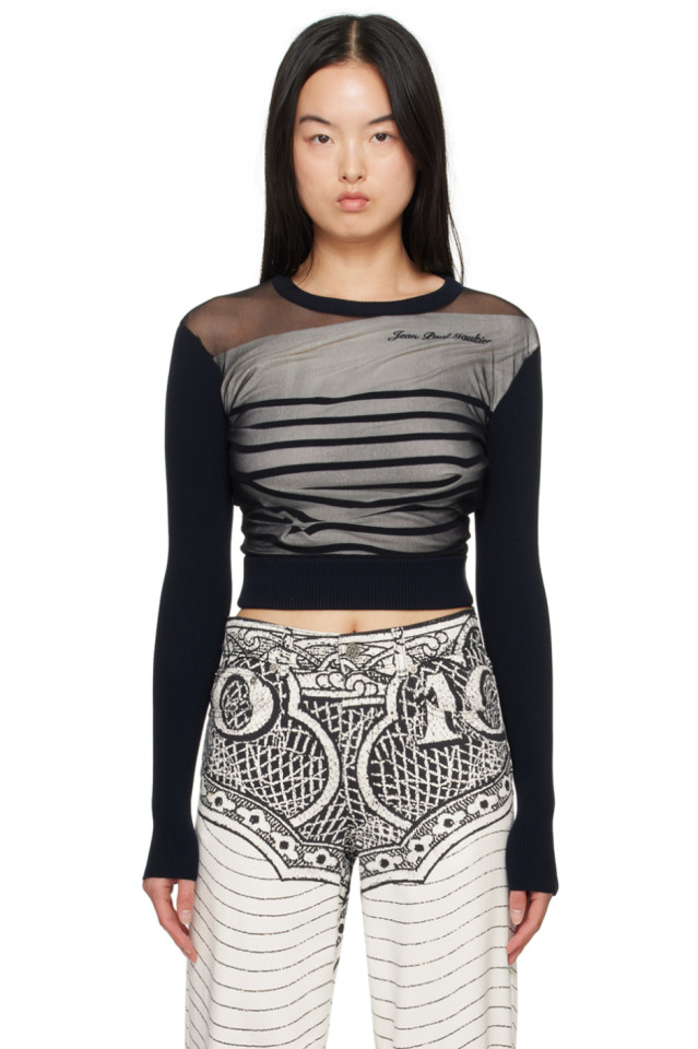 

Свитер матросский marinière Jean Paul Gaultier, мультиколор