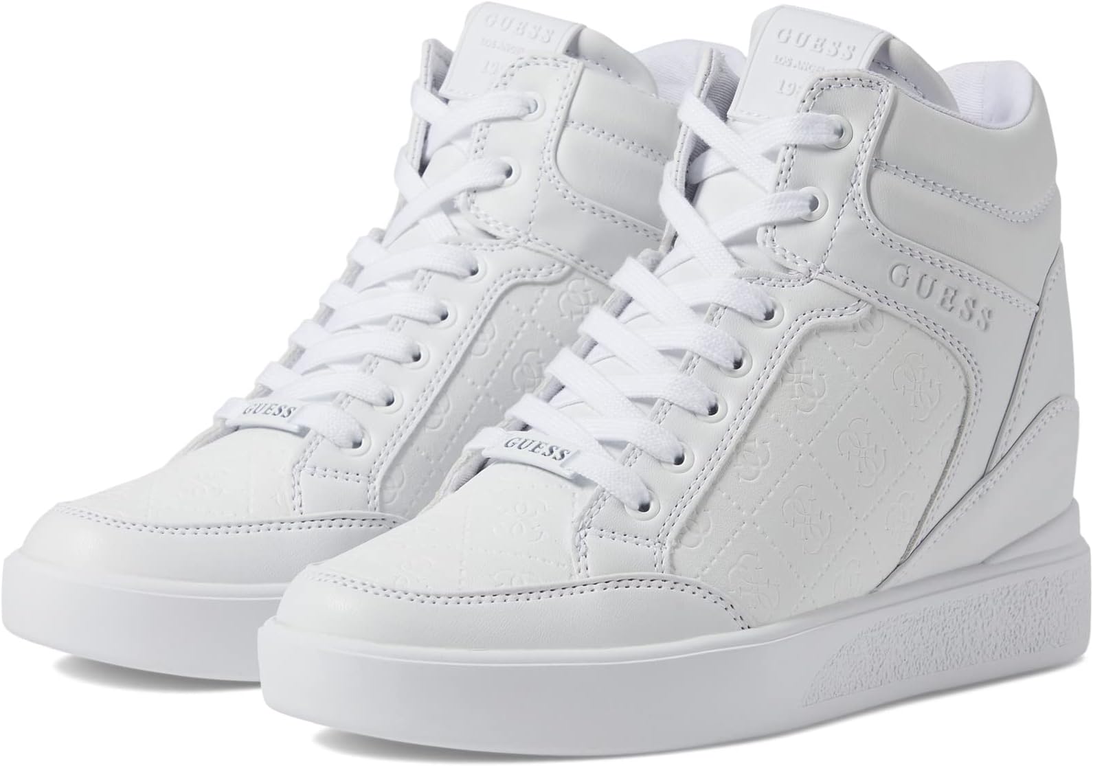 Кроссовки GUESS Blairin, цвет White Logo