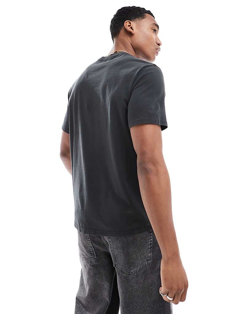 

Черная футболка свободного кроя Levi's Archive с принтом Longer Wear