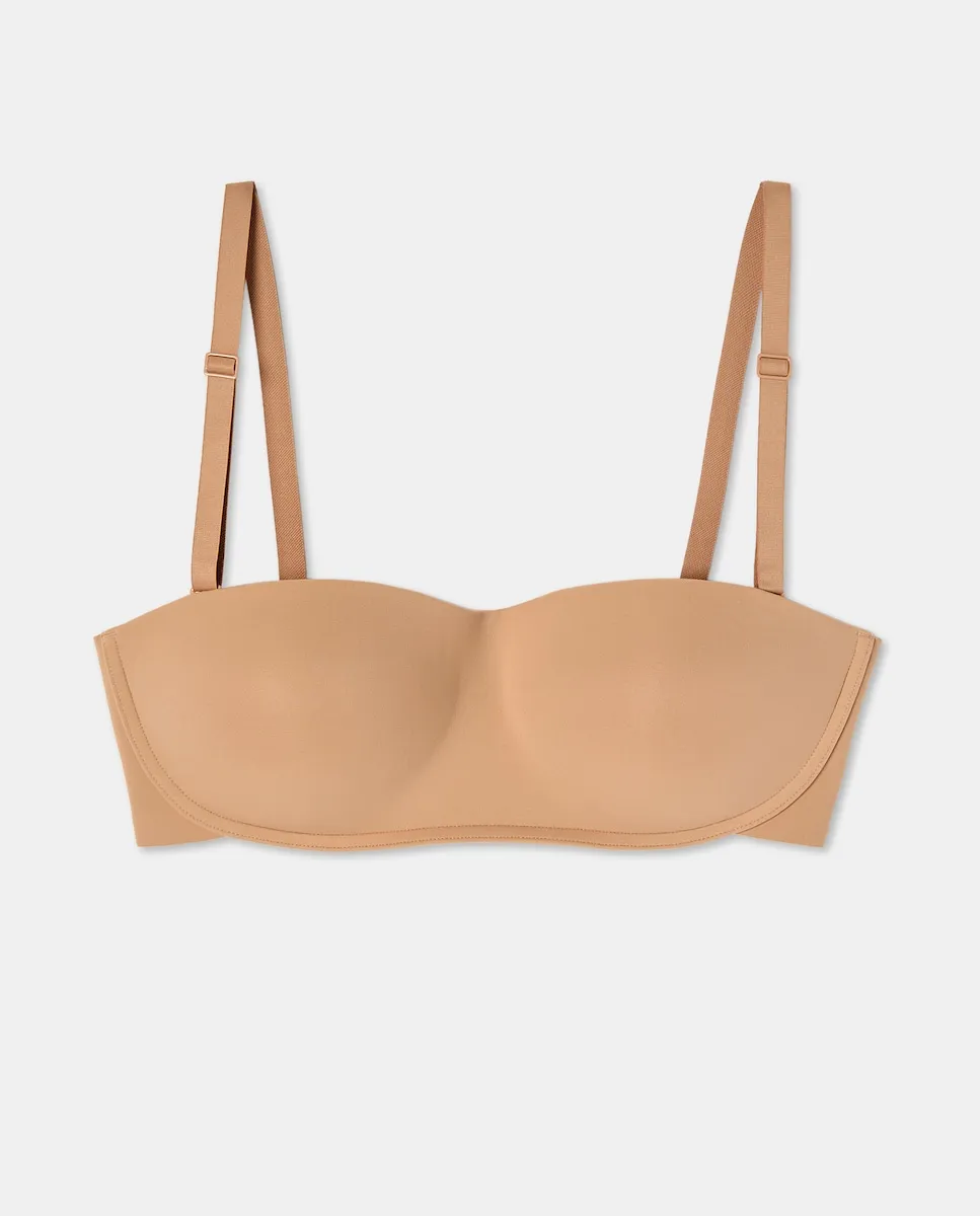 

Бюстгальтер-бандо из микрофибры Énfasis, бежевый