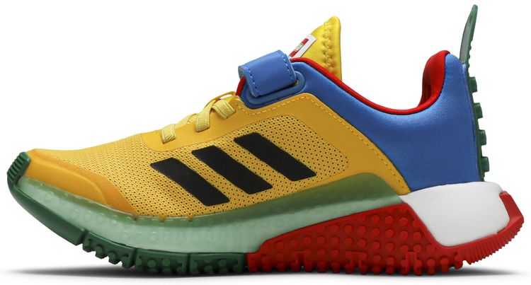 Кроссовки adidas LEGO x Sport J 'Equipment Yellow', желтый — фото 3