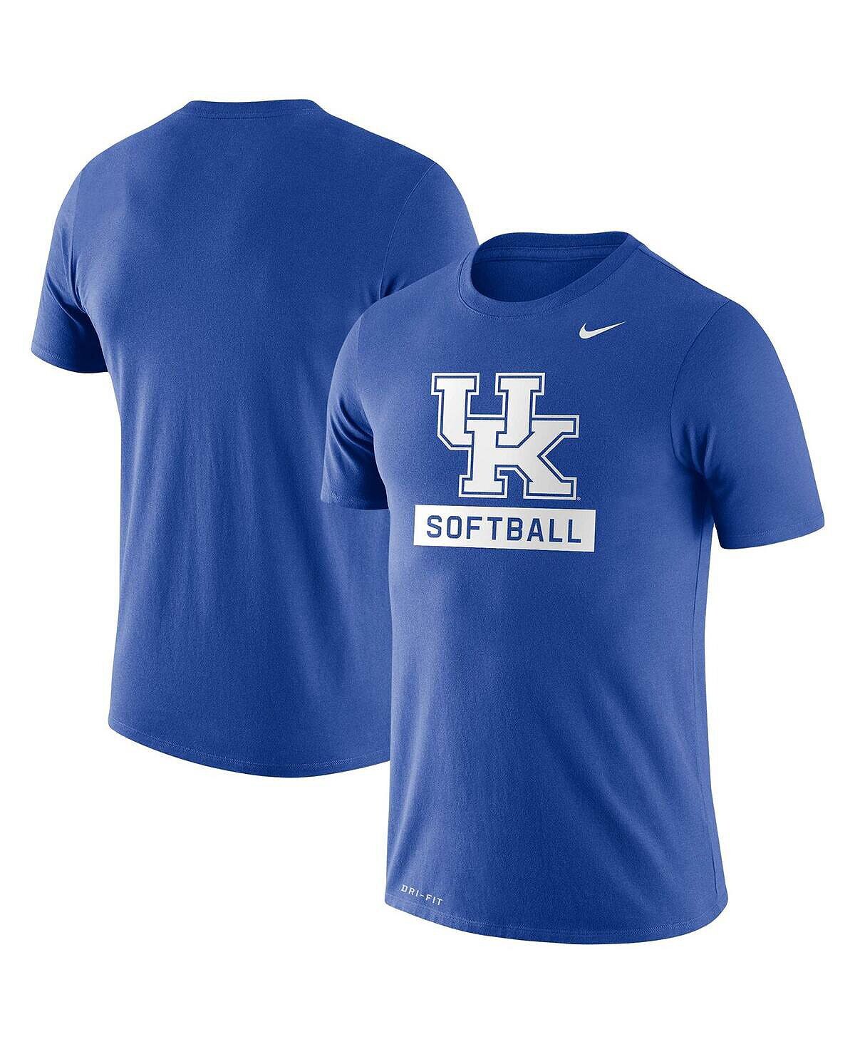 

Мужская футболка Royal Kentucky Wildcats Softball Drop Legend Performance Nike