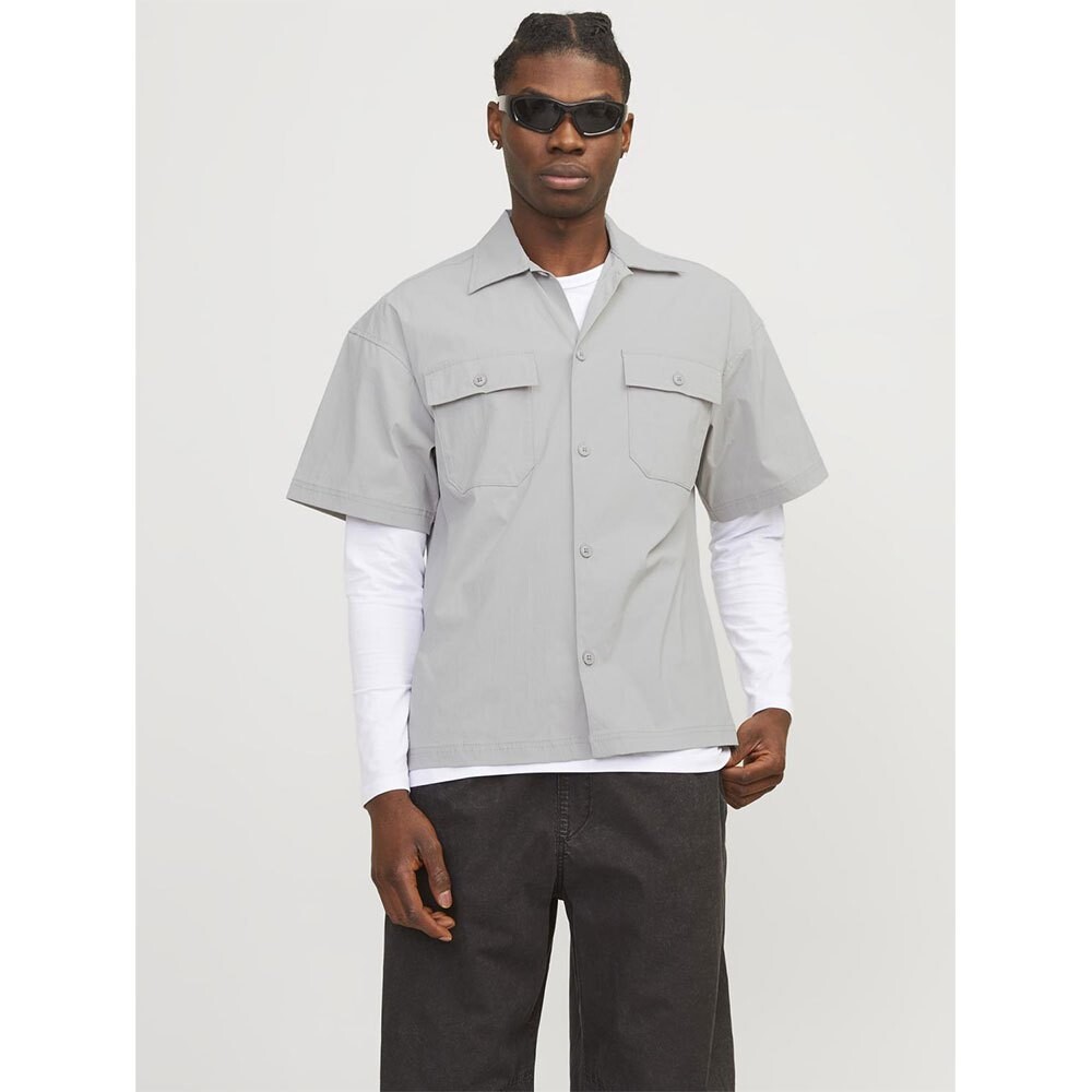 

Рубашка с коротким рукавом Jack & Jones Altitude, серый