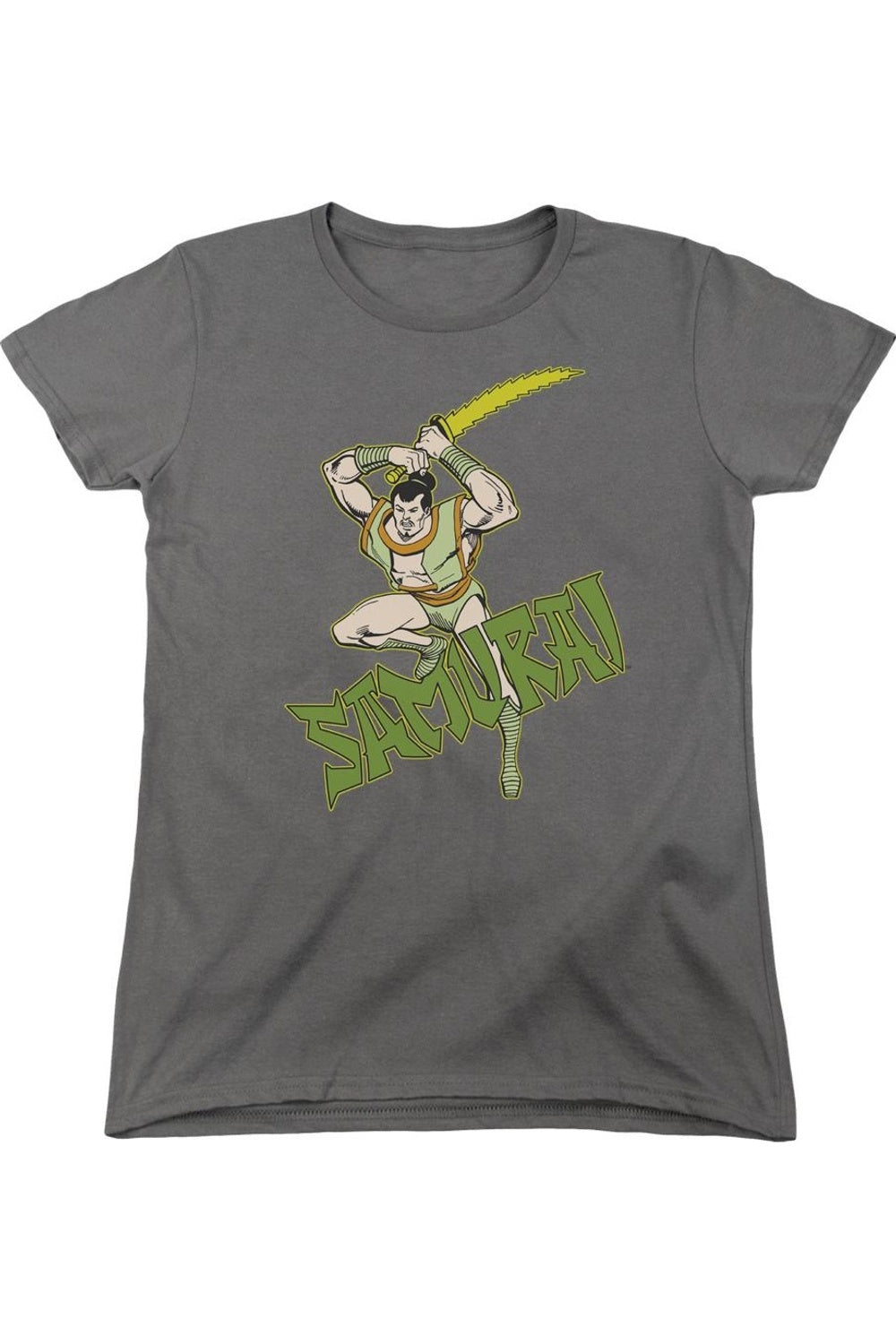 

Женская футболка с коротким рукавом DC Comics Samurai Gildan, Charcoal, Черный, Женская футболка с коротким рукавом DC Comics Samurai Gildan, Charcoal