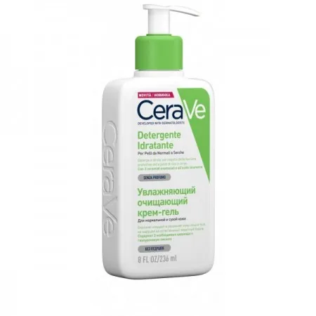 

Cerave Увлажняющее очищающее средство 236 мл Для нормальной и сухой кожи