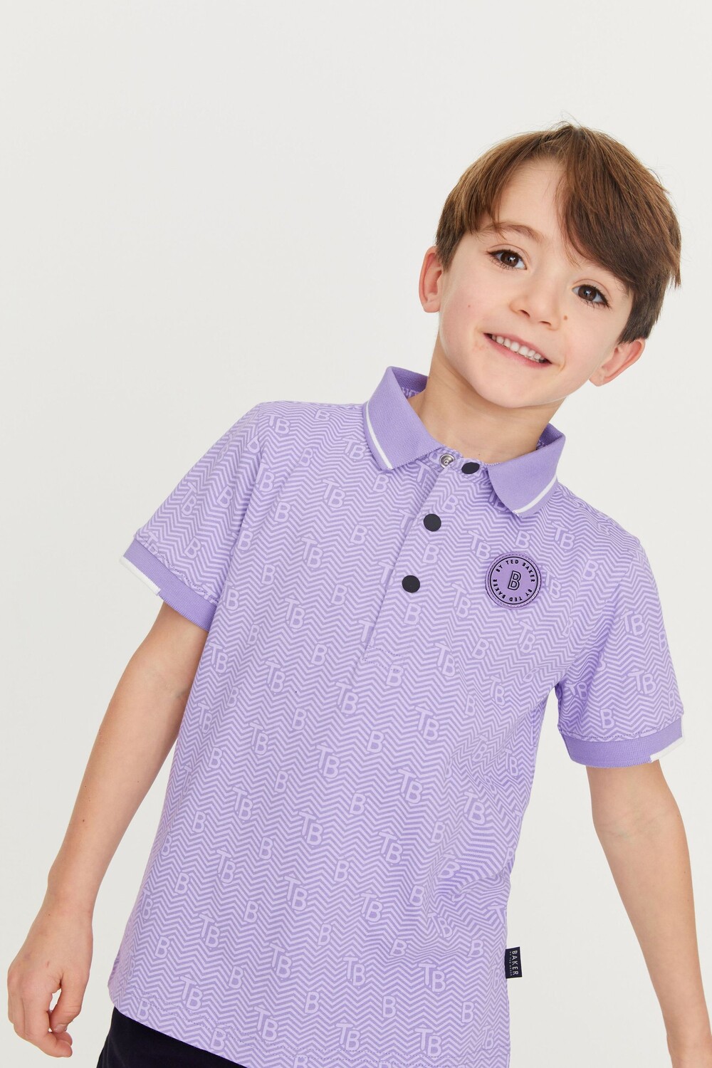 

Рубашка поло Baker by Ted Baker, фиолетовый