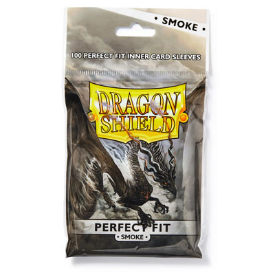 

Карточная игра Arcane Tinmen Dragon Shield Sleeves: Perfect Fit - Smoke (100)