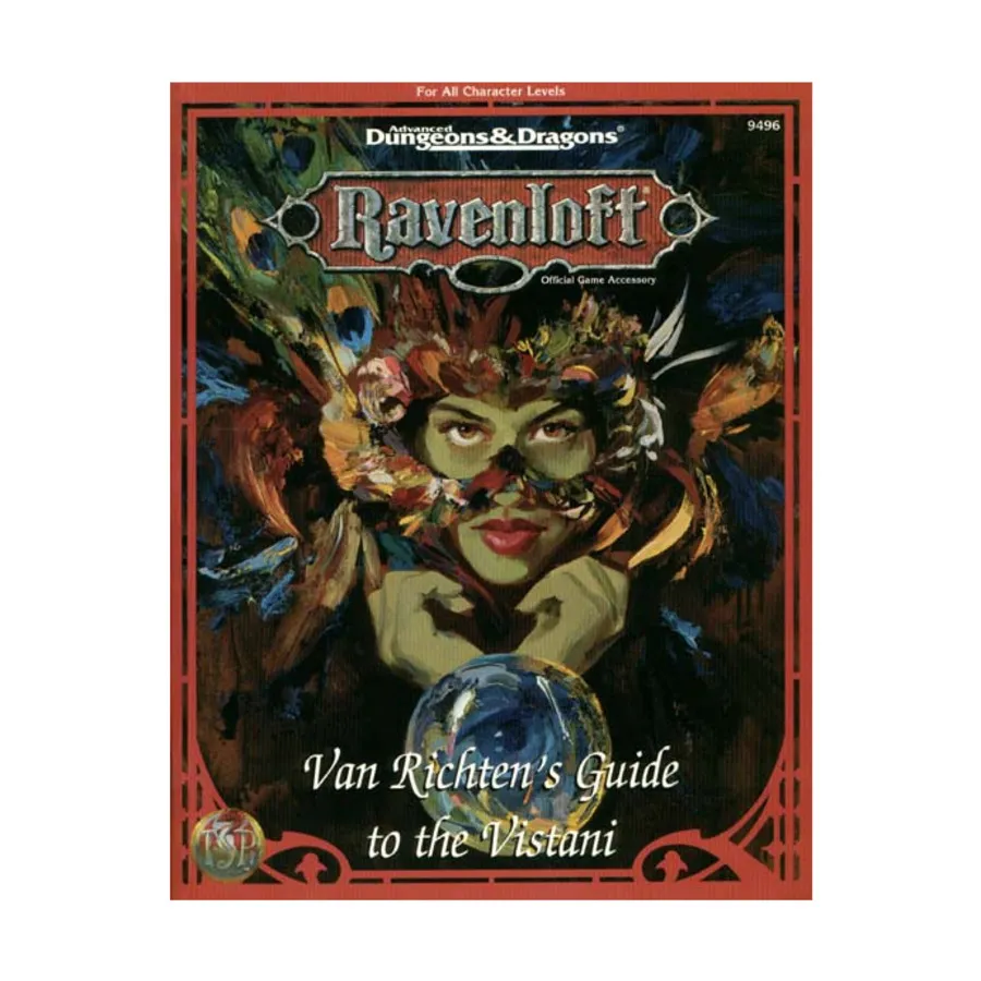 

Van Richten's Guide to the Vistani, Ravenloft (TSR), мягкая обложка