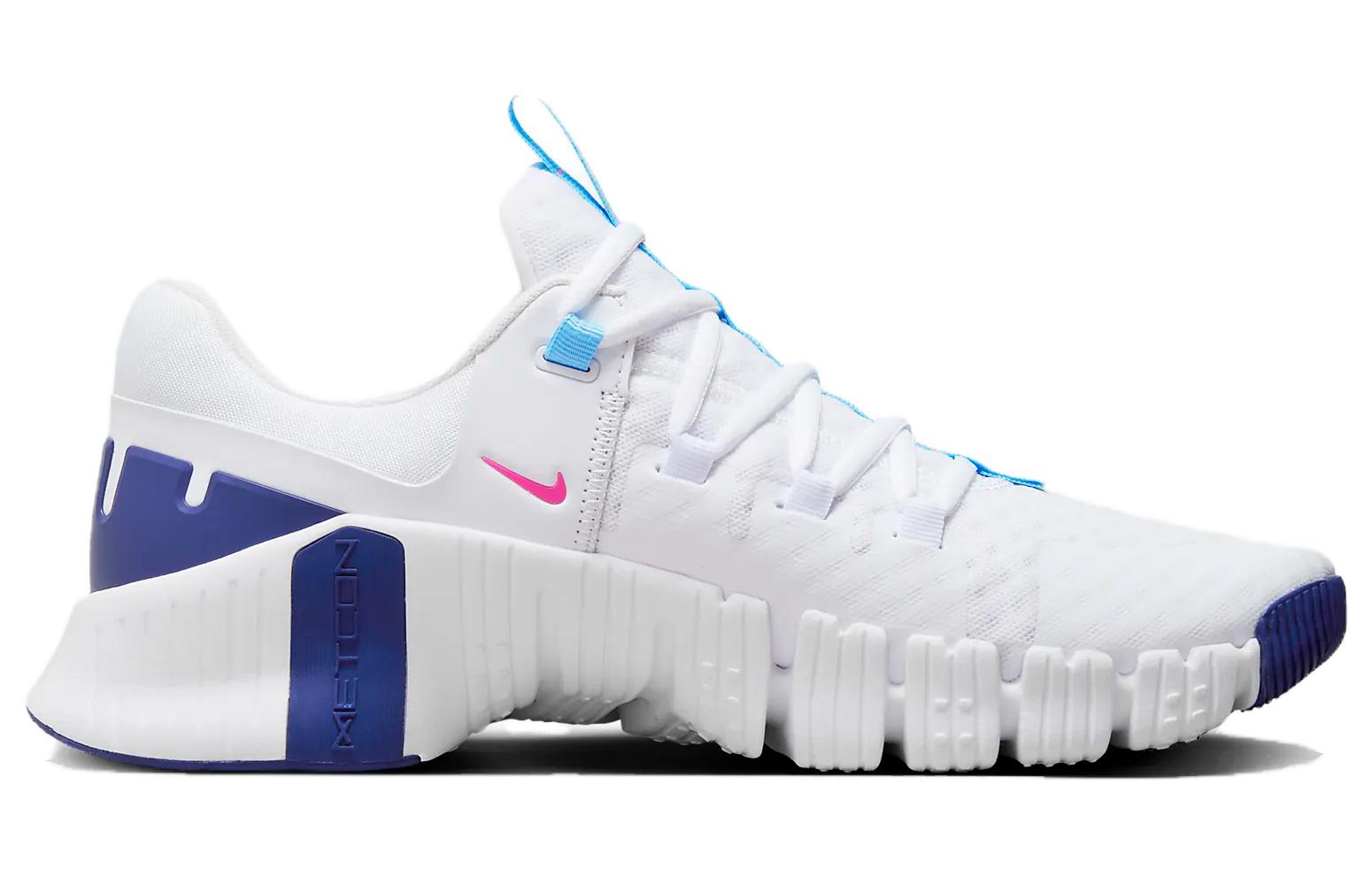 Nike Free Metcon 5 White Aquarius Blue — фото 4