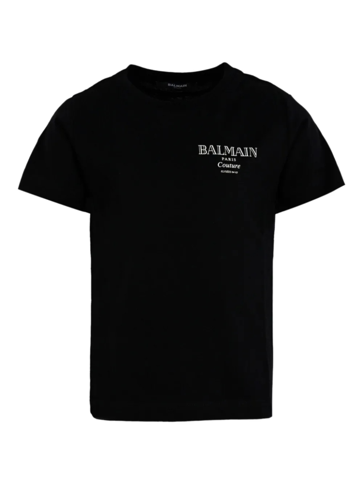 

Футболка с логотипом Balmain Kids, черный