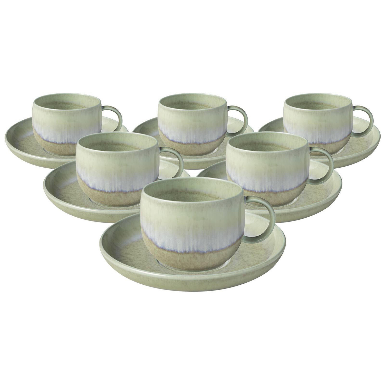 

кофейные чашки like.Villeroy & Boch, 16,1x9,4x16,1 см, зеленый