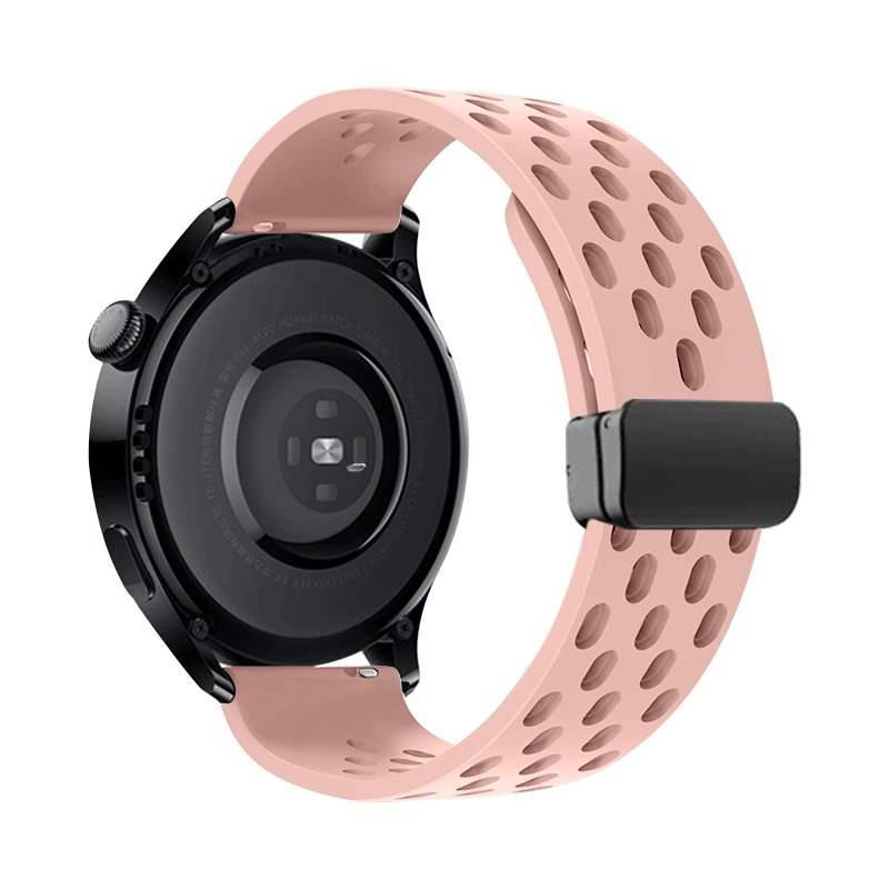 

Biaodaige Часы Strap Huawei Compatibility Silicone Material, Official Pink