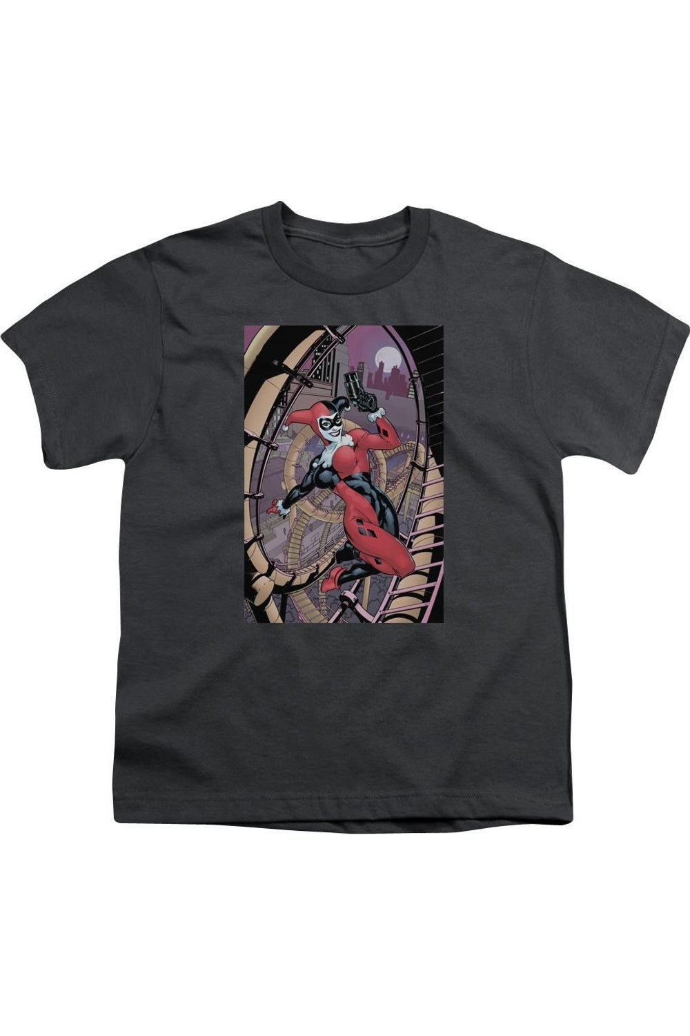 

Футболка с коротким рукавом Batman Harley для детей Gildan, Charcoal