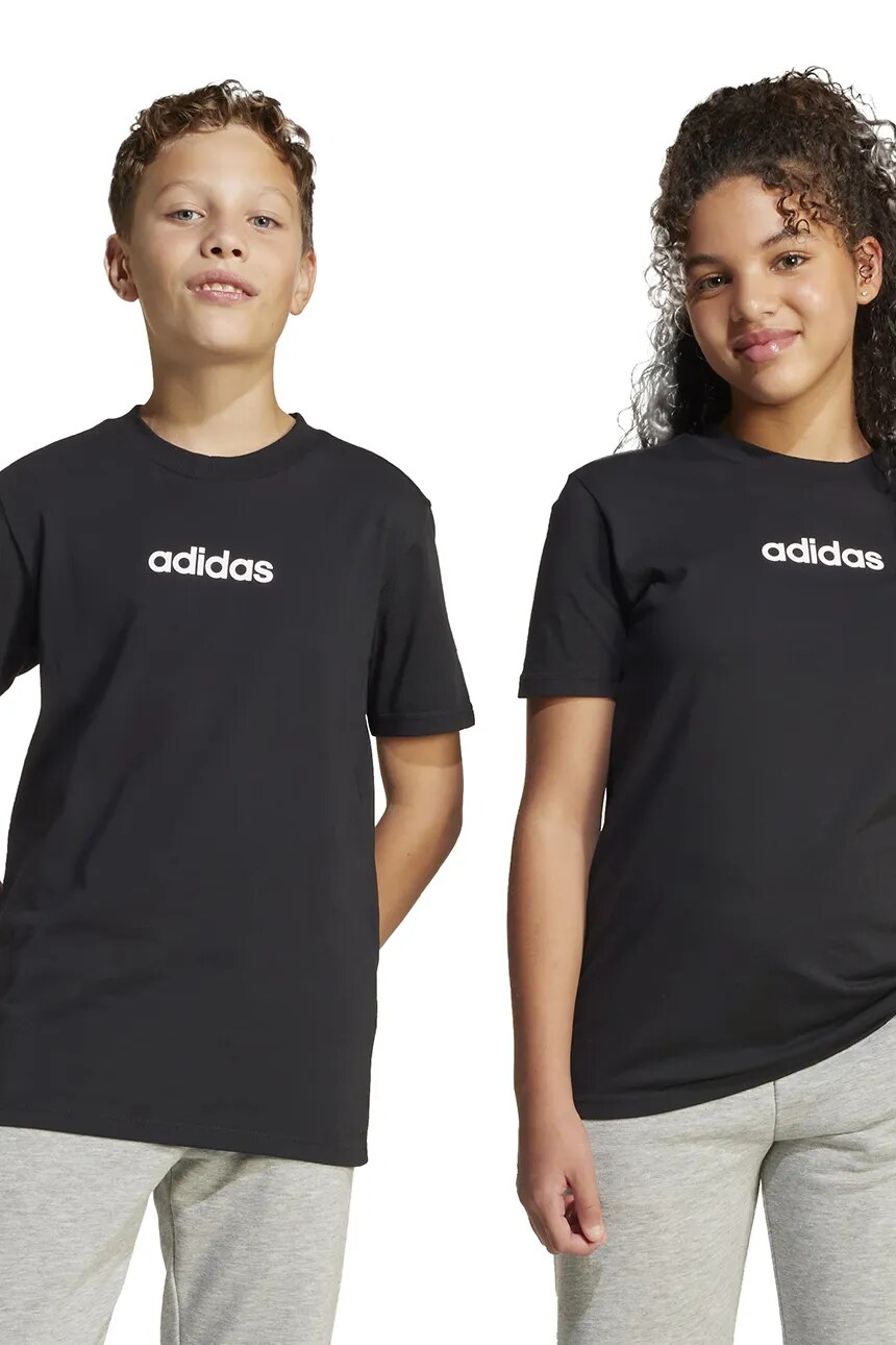 

Футболка детская хлопковая Adidas, черный
