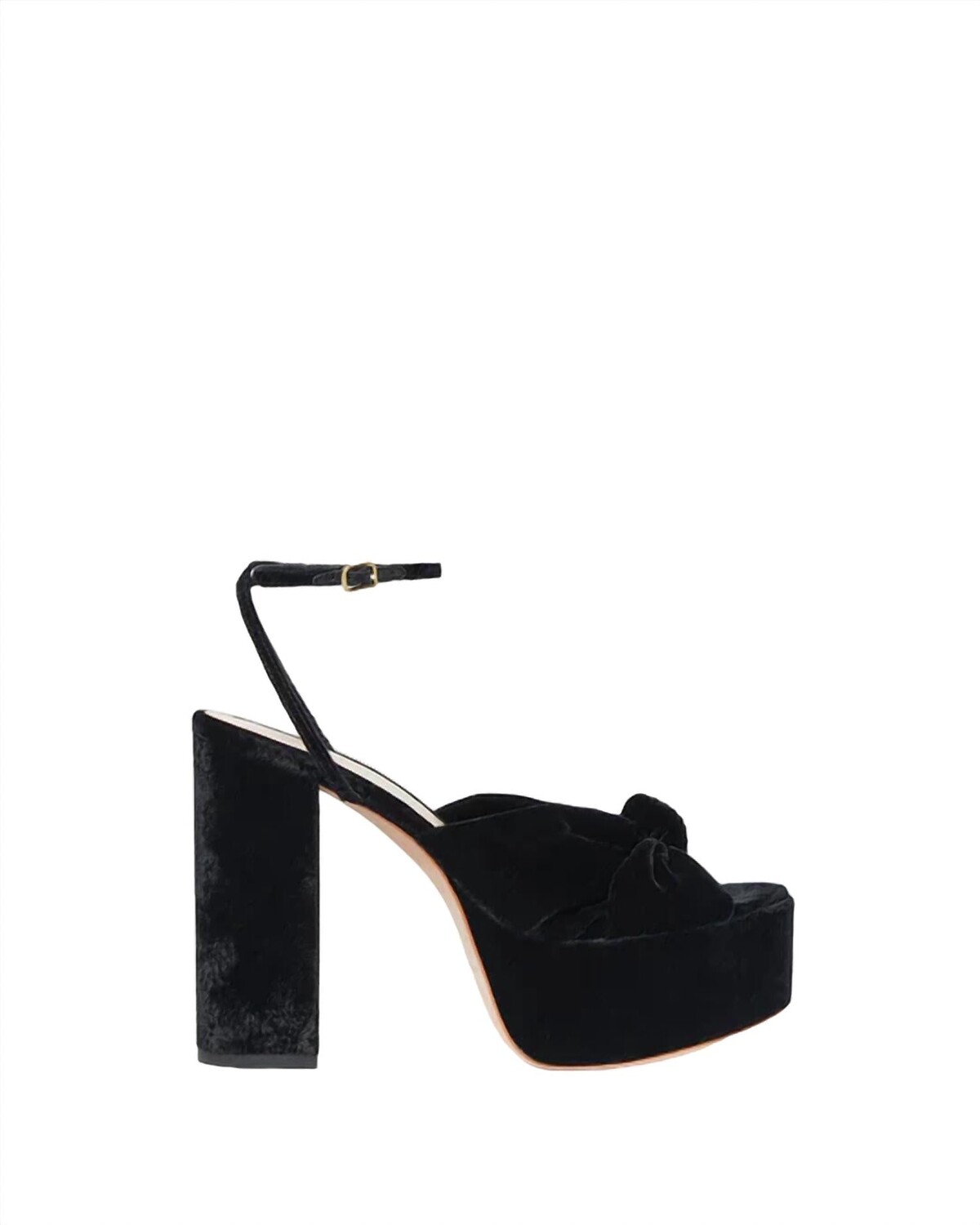 Черные сандалии на платформе Roz Knot Loeffler Randall, черный