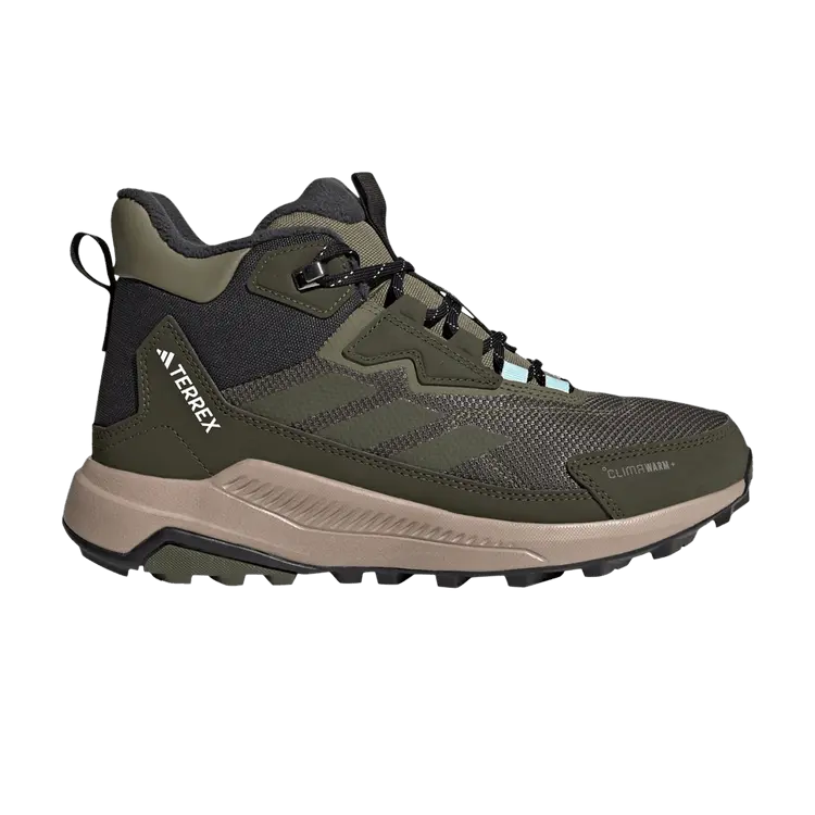 Кроссовки adidas Wmns Terrex Anylander Climawarm+ 'Olive Strata', зеленый