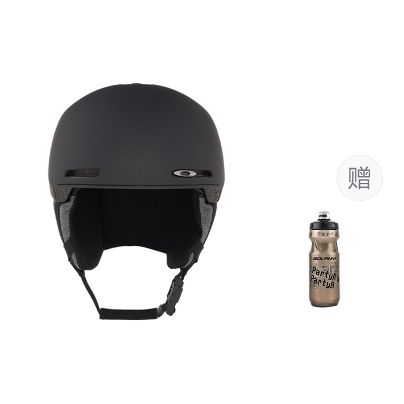 

Лыжный шлем для взрослых и подростков из поликарбоната Oakley, fos901679-02e matte черный+kettle