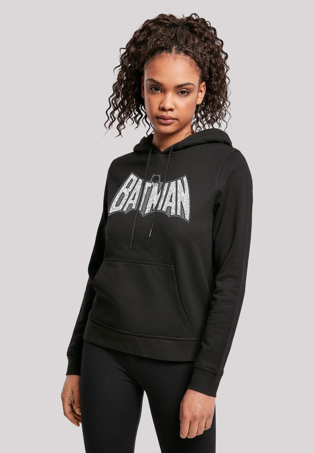 

Толстовка DC COMICS BATMAN RETRO CRACKLE F4NT4STIC, черный