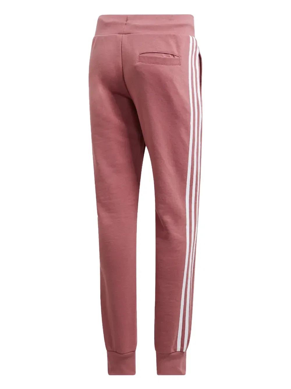 Оригинальные полосатые спортивные брюки Adidas, розовый — фото 2