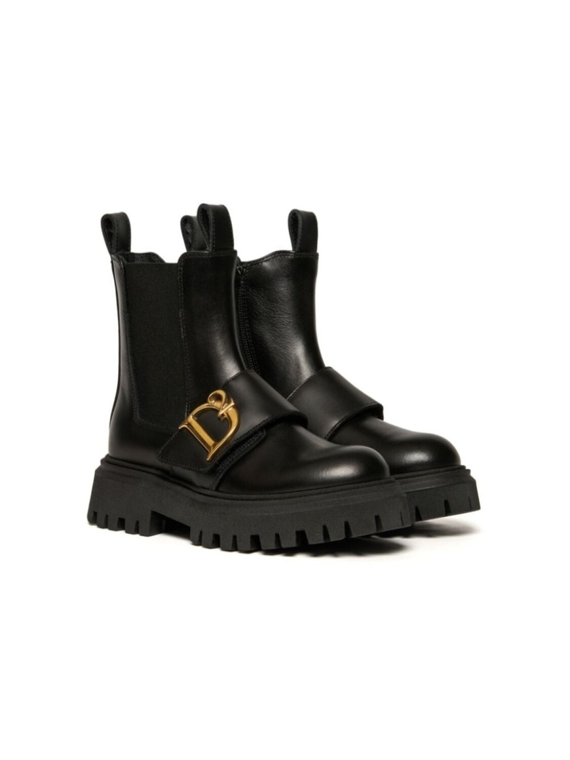 Dsquared2 Kids ботинки с гравировкой логотипа DSQUARED2 KIDS, черный