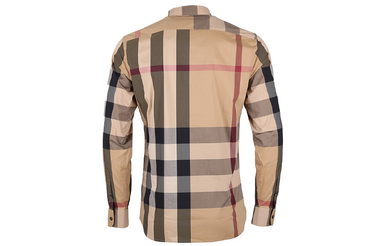 Рубашка мужская хаки Burberry, хаки — фото 3