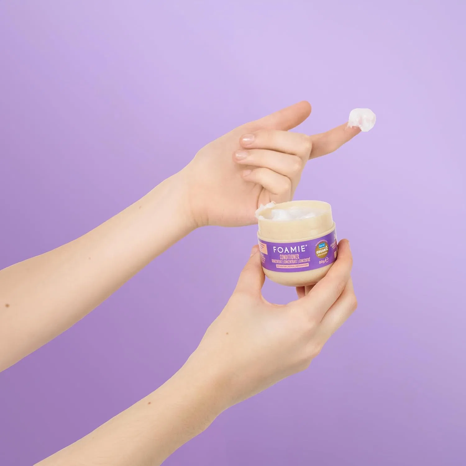 Концентрированный кондиционер для волос Foamie Moisture, 80 г Foamie — фото 2