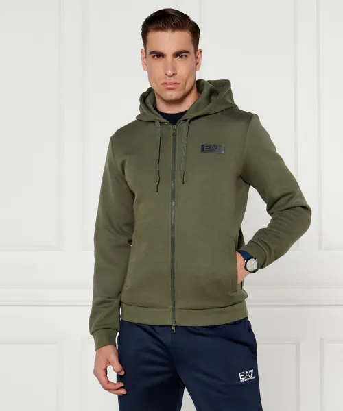 

Толстовка Regular fit Ea7, зеленый